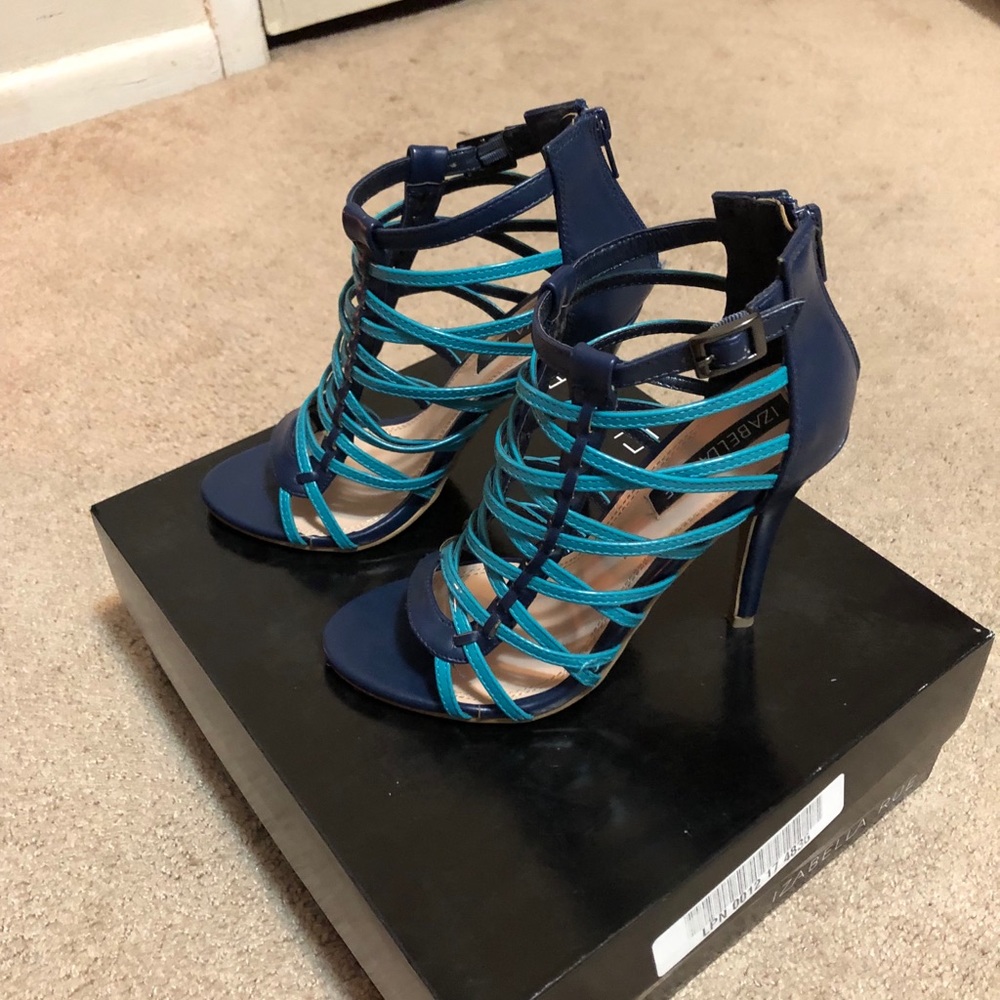 Strapped Heels size 7